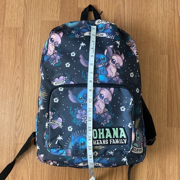 ❤️ Disney’s Lilo and Stitch Hawaii Ohana Backpack NWT - Picture 5 of 8